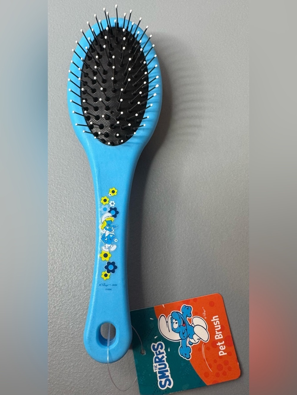 The smurfs character themes dual sides let brush bristles boar brush de tangle